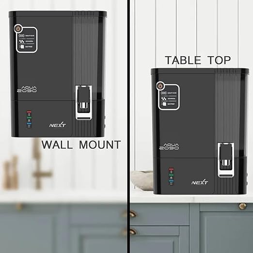 Jain AQUA smart 2090 Model Advance Technology With Smart LED (Best For Home and Office ) 10 L RO + UV + UF + TDS Water Purifier Black (Suitable for Borewell, Tanker & Municipal Water)