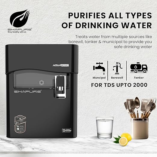 Jain Aqua Smart 9090 TRENDY & CLASSIC DESIGN | Fully Automatic Function | Smart LED | 13 L RO + UV + UF + TDS Water Purifier  (Suitable for Borewell, Tanker & Municipal Water