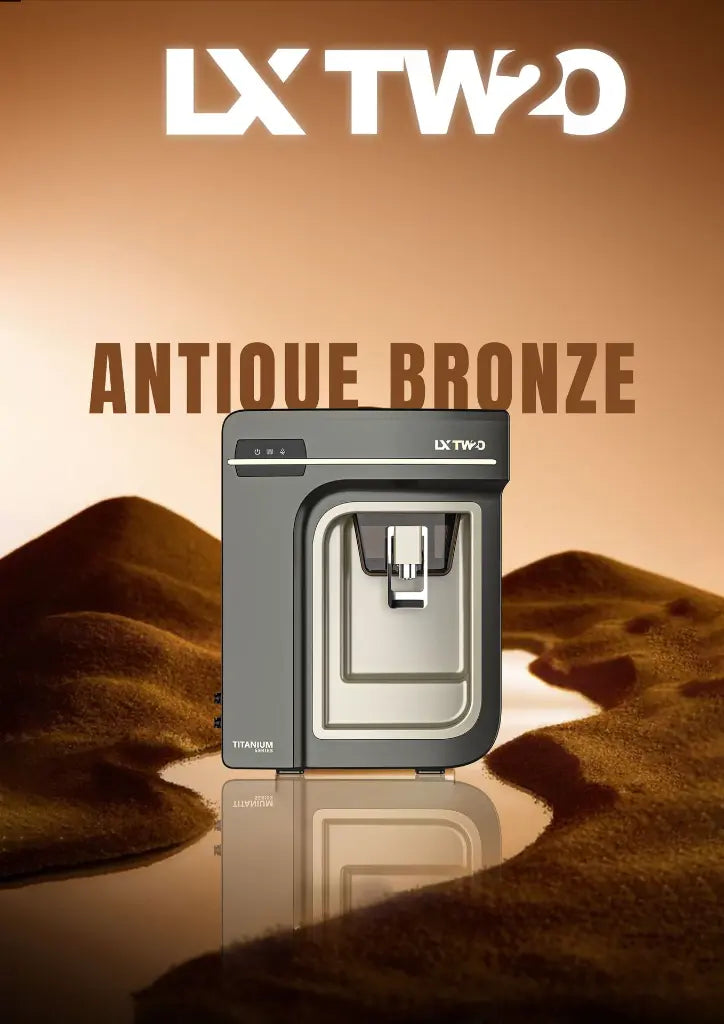 Jain Aqua Smart LX TW20 Titanium Series Water Purifier | Compact & Stylish Wall-Mount Design | Led Indicator | Powerful Home Water Filtration System (Gun Metal, Suitable for Borewell, Tanker & Municipal Water)